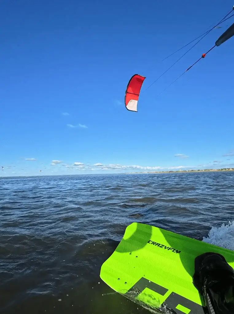 Navigation sereine en kitesurf